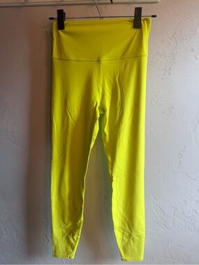 Target Neon Yellow High-Waist Leggings